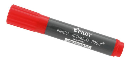 Pincel Atômico Permanente Canetão Pilot Vermelho