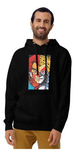 Sudadera Cuadro Leono Pantro Cheeta Tigre Thundercatz