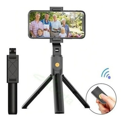 Bastão Pau Selfie Tripé Controle Bluetooth Retrátil Phone