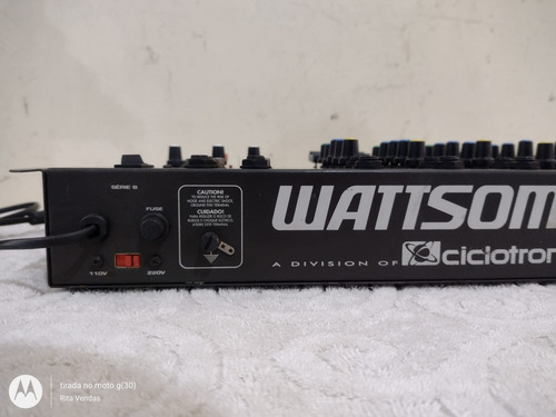 Mesa De Som 6 Canais, Mix De Som, Ciclotron, Whattson Mxs 6 (Usado)