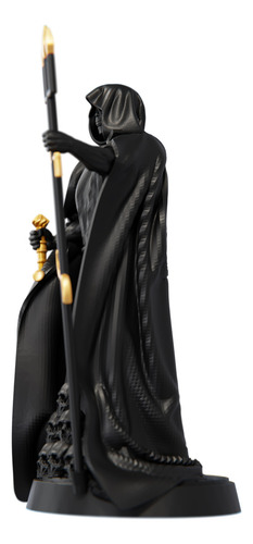 Estátua Exu Caveira Imagem Umbanda Candomblé - Versão 2 Cor Cor Aurum Noctis