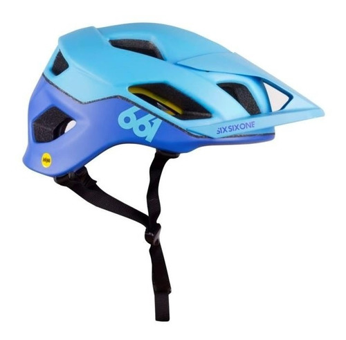 Casco De Bicicleta Sixsixone Crest Mips Color Azul Talla XS-S