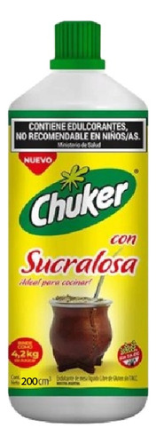 Edulcorante Liquido Chuker Sucralosa 200cc