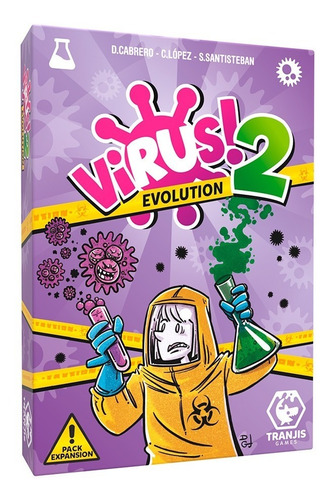 Juego De Mesa Virus 2 Evolution Expansión Original