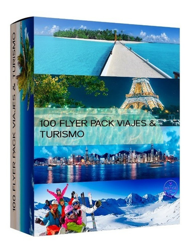 100 Flyer Psd Vector Viajes & Turismo Compatibles Photoshop