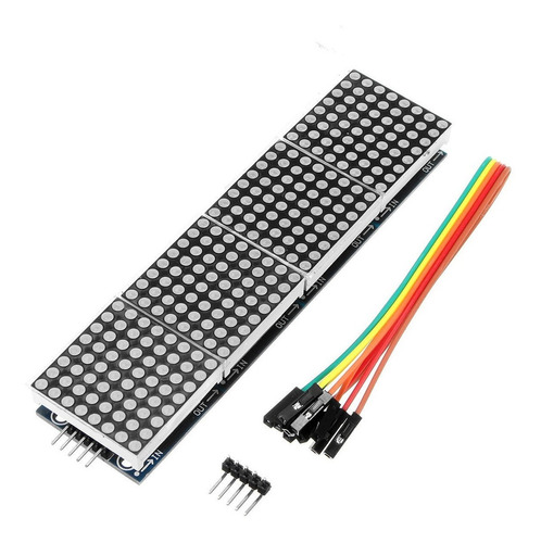 Modulo Matriz De Puntos 8x32 Led Chip Max7219 Arduino