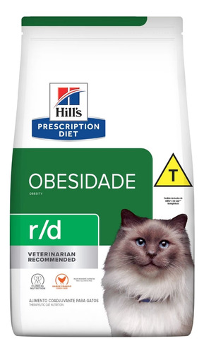 Ração Hills Gato R/d Redução De Peso 1,8kg