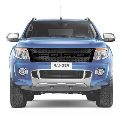 Imagem 2 de 5 de Grade Parachoque Raptor Ford Ranger 2013 A 2016 Preto Suits