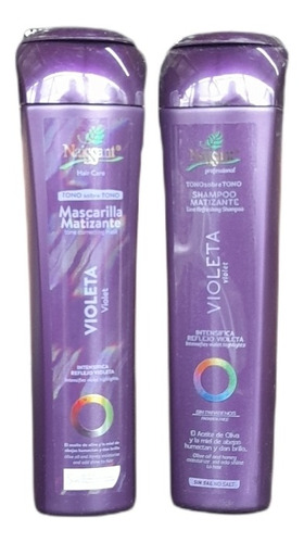 Kit Shampoo + Mascarilla Violeta Naissa - mL a $103