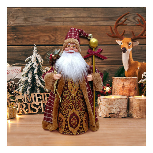 Figura De Papá Noel Y Big Christmas Ox5 Electric Santa Claus