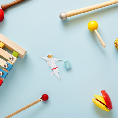 Figuras De Astronautas En Miniatura: Astronauta Con Temática