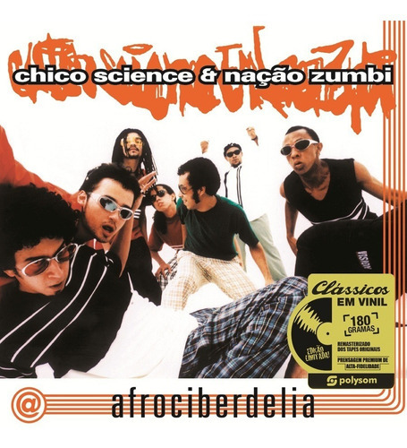 Lp Vinil Chico Science E Nação Zumbi Afrociberdelia 180g