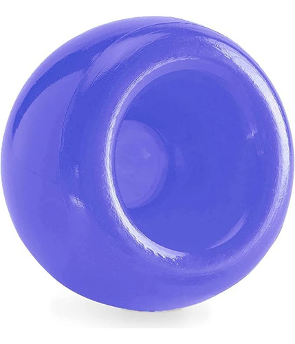 Juguete Rellenable Para Perros Dispensador De Comida Morado Color Multicolor