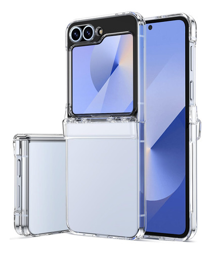 Funda De Teléfono Vihibii Para Samsung Galaxy Z Flip 6 Azul