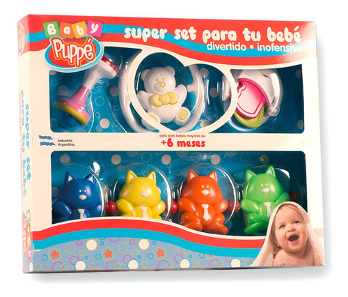 Set De Sonajeros Y Mordillo Caja Ploppy.3 611472