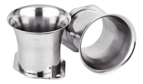 Trompetas Weber Idf Inox Clasicas Alt 60 Mm Collino X 2 Un.