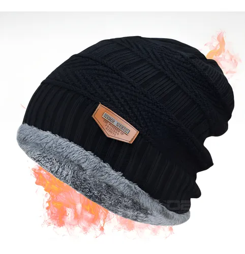 Touca Gorro Forrada Inverno Frio Feminina Masculina Pelinho