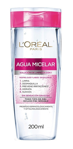 Agua Micelar L'oréal Clásica De 200ml Universo Binario