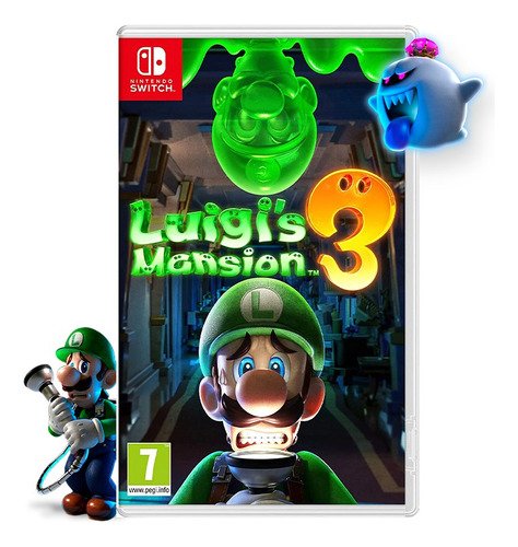 Juego De Nintendo Switch Luigi Mansion 3