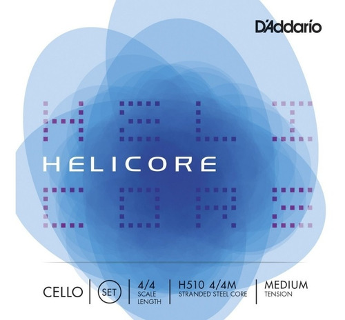 Daddario H5104/4m Encordado Cello 4/4 Helicore