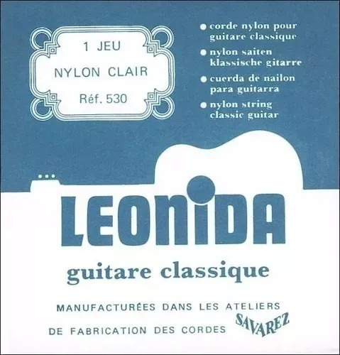 Encordado Para Guitarra Clasica Savarez Leonida 530 T 
