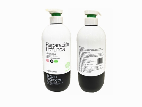 Shampoo Reparación Profunda Argan 800ml Obopekal