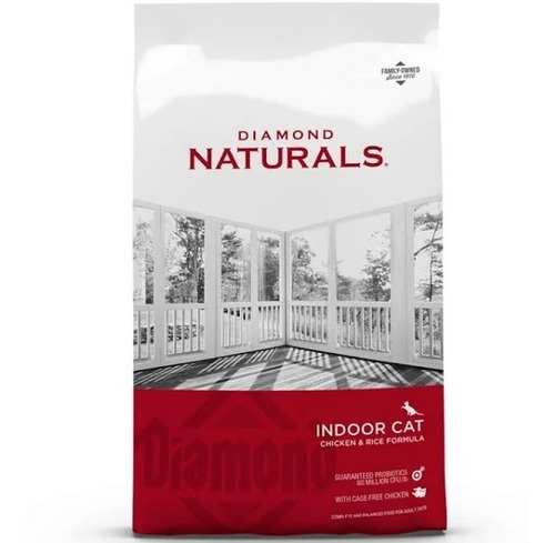 Diamond Naturals Gato Adulto Indoor 7.5 Kilo