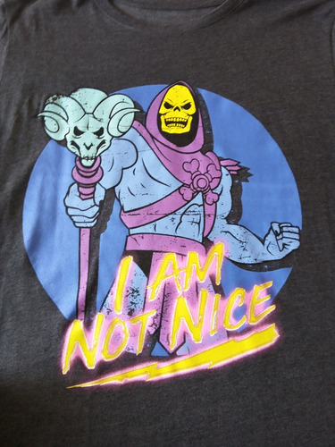 Masters Of The Universe Funko Pop Skeletor + Playera Size M (Usado)