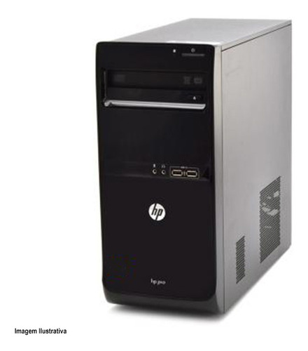 Imagem 2 de 3 de Computador Desktop Hp Pro 3500 I5 4gb 240ssd Monitor 17