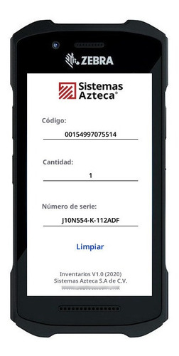 Terminal Móvil Zebra Tc26bk-11a222-a6 Technologies Tc26 /v