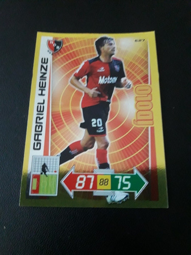 Adrenalyn Xl 2013. N° E27. Gabriel Heinze Newells. Mira!!!!