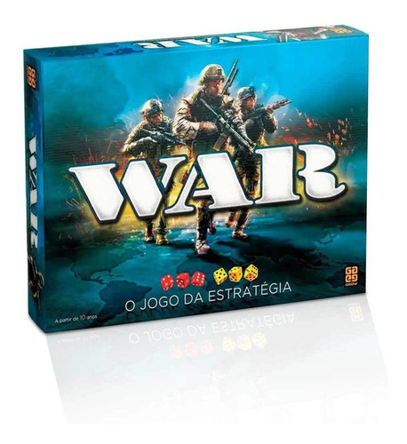 Jogo De Tabuleiro - War: O Jogo Da Estratégia