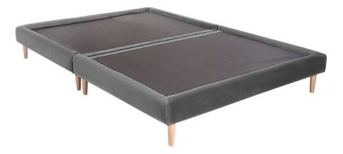 Base Cama Doble 140x190 Romance Relax Sif Color Plomo