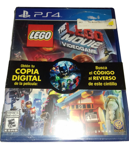 The Lego Movie Videogame Ps4 Videojuego Fisico Original