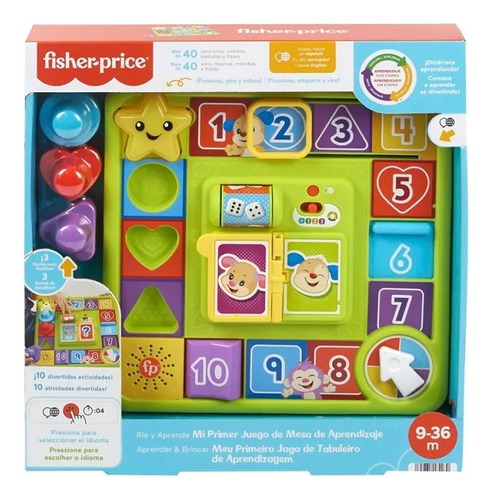 Fisher Price Meu Primeiro Jogo De Aprendizagem Mattel Hrb73