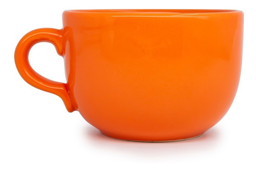 Tazón Cerámica Desayuno 550ml Sopero Colores Unidad