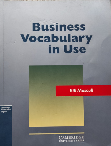 Business Vocabulary In Use - Bill Mascull - Cambridge (Usado)