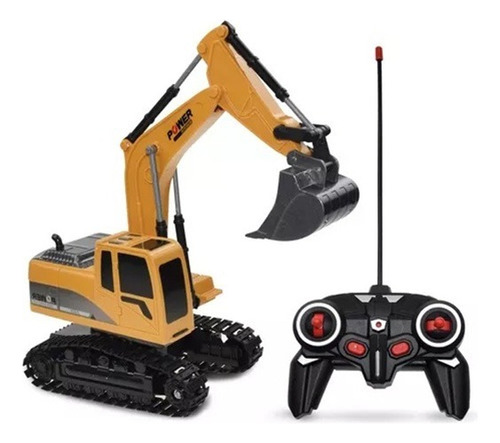 Miniexcavadora Con Mando A Distancia Para Coche Eléctrico