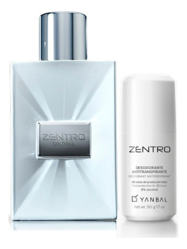 Oferta Zentro Perfume + Roll On Para Hombre De Yanbal