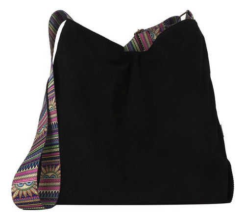 Bolso De Mano De Lona De Playa De Pana Para Mujer, Bolso [u]