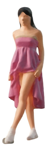 Accesorios De Fotos De Figuras Diorama Para Falda Larga Roja