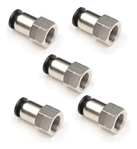 Ceker - Accesorios Hembra De 1/8 Npt, Tubo Od De 1/4 Pulgada