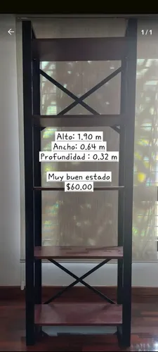 Mueble De Mdf Color Caoba (Usado)