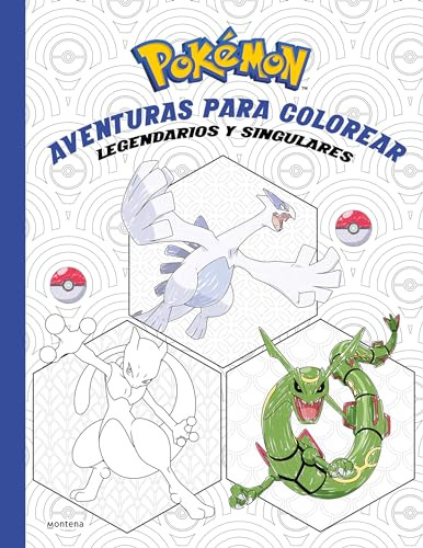 Pokemon Aventuras Para Colorear Legendarios Y Singulares - V