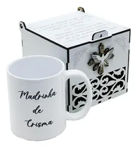 Comprar Kit Caneca Convite Padrinhos Batizado Crisma Batizado