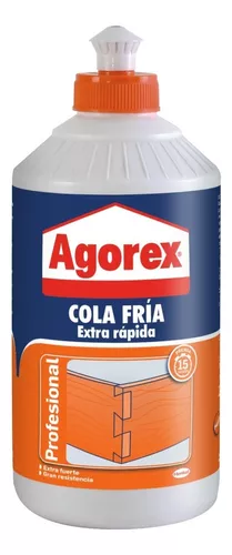 Cola fria Agorex extra fuerte madera 3.2kg lechero