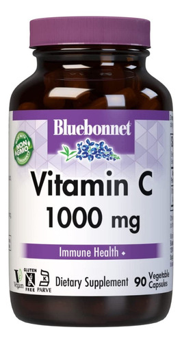 Vitamina C 1000mg Bluebonnet - Uni - Unidad A $2228