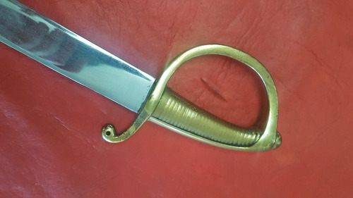 Antiguo Sable Briquet Largo De Caballería 94 Cm. Impecable (Usado)