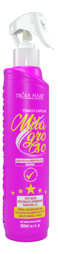 2 Tônico Milagroso P/ Crescimento E Anti Queda 300ml Tróia