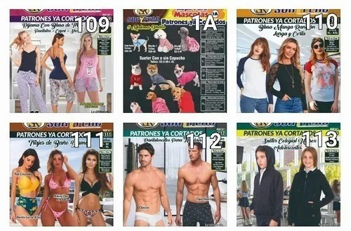 Imagen 10 de 10 de Promo Pack 2 Patrones Soryferc Ya Cortados